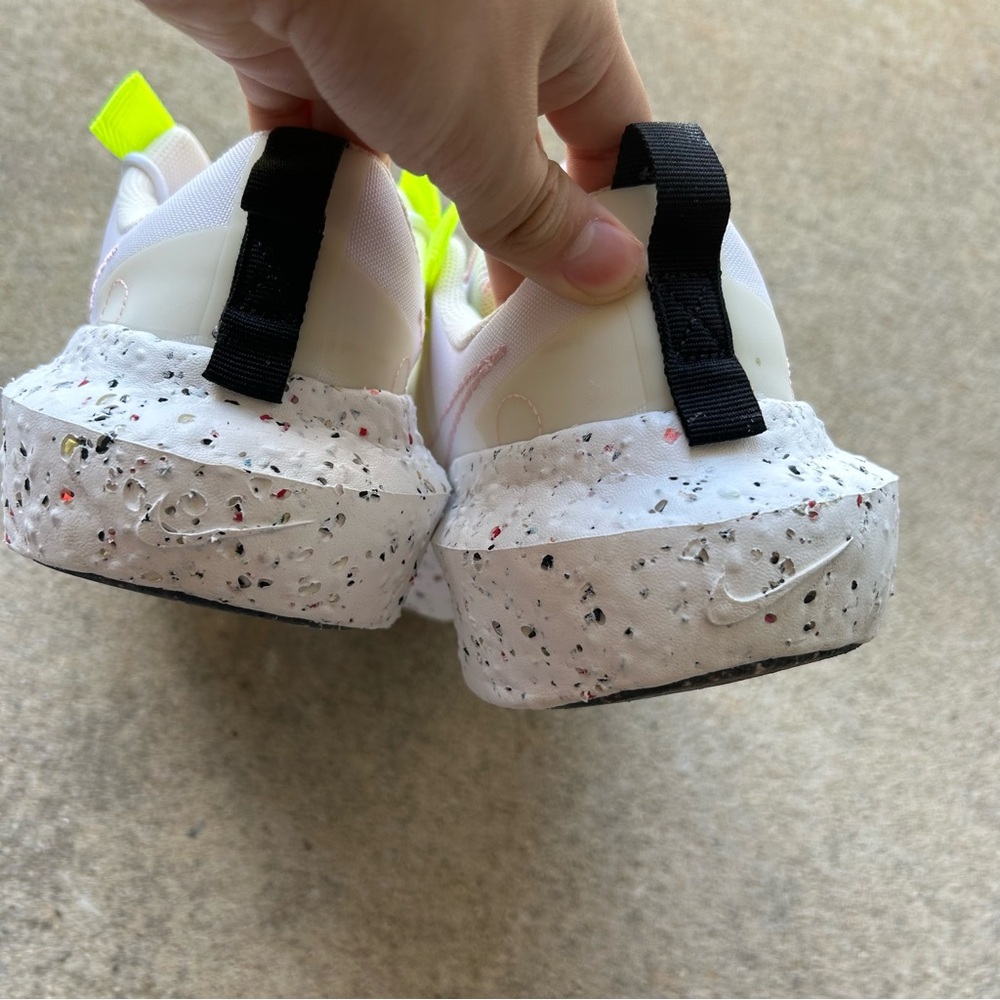 Womens Nike Crater Impact White Pink Glaze Shoes - Picture 4 of 6